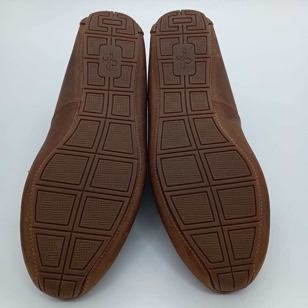 Cole Haan Gunnison Brown Leather Driver Loafers Mens 10M C11401 - Picture 11 of 11